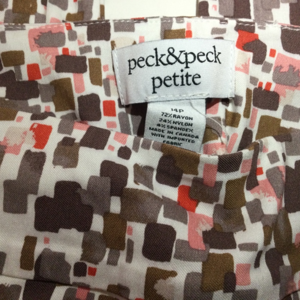 Peck and Peck Petit Stretch Pant 14P NWT - Picture 4 of 4